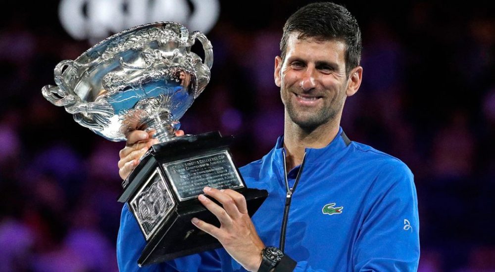 Novak Djokovic Draw Australian Open 2020